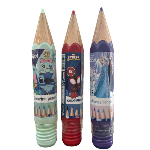 8er set buntstifte xxl etui - buntstifte,