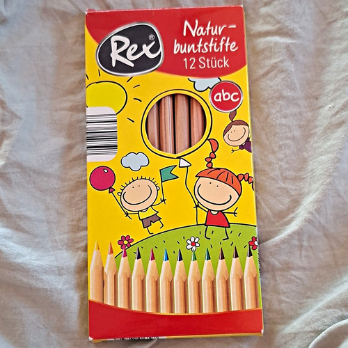 Rex naturbuntstifte stück - rex, 12