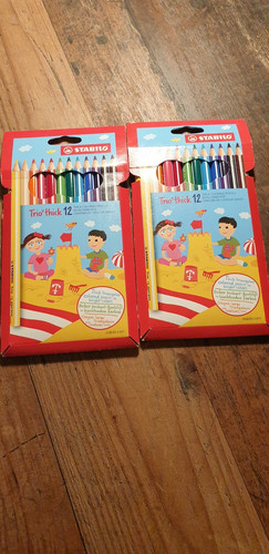 Packungen buntstifte 12 - a,