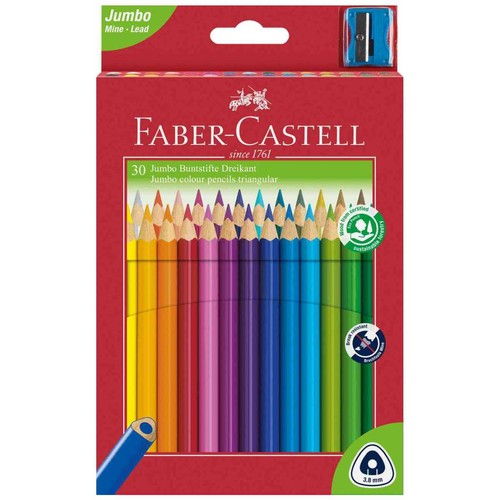 Faber castell farbstifte jumbo - farbstifte,