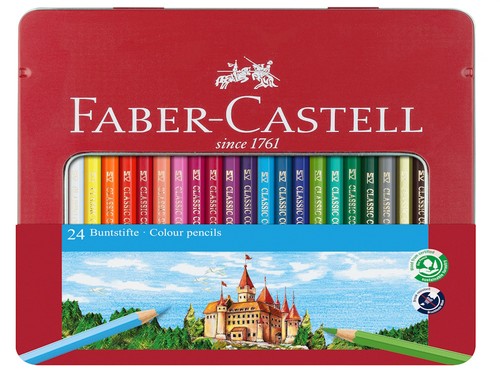 Faber castell colour - 24, faber-castell
