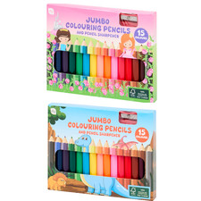 Jumbo Buntstifte Set 15 x2