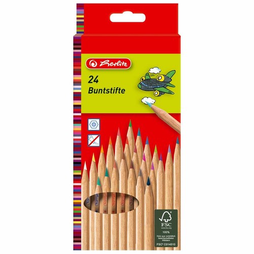 Herlitz farbstifte sechskant - farbstifte,