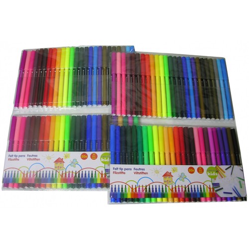 100 bunte filzstifte - bunte,