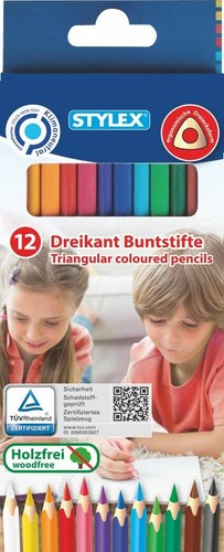 Lackierte buntstifte - 12,